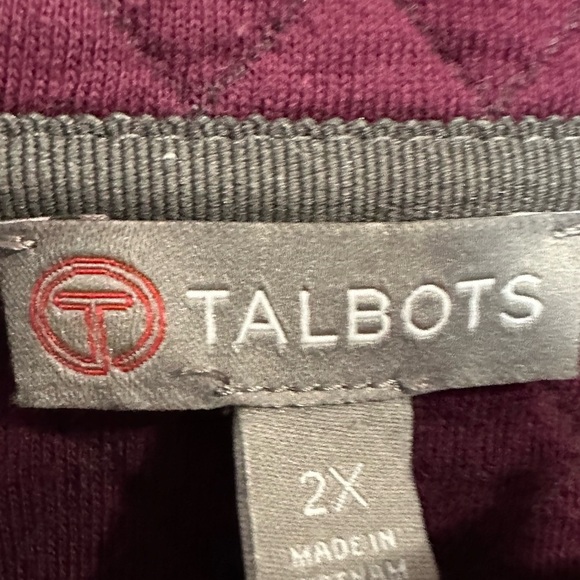 Talbots Dark Gray Quilted Jacket - Picture 3 of 6
